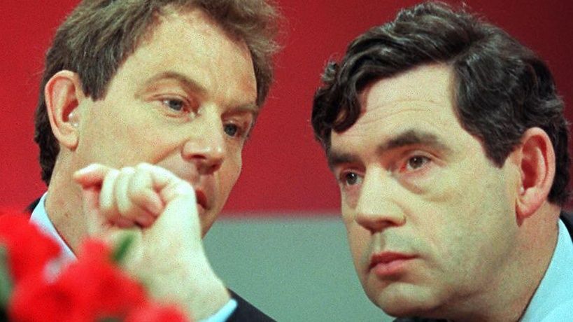 Tony Blair and Gordon Brown