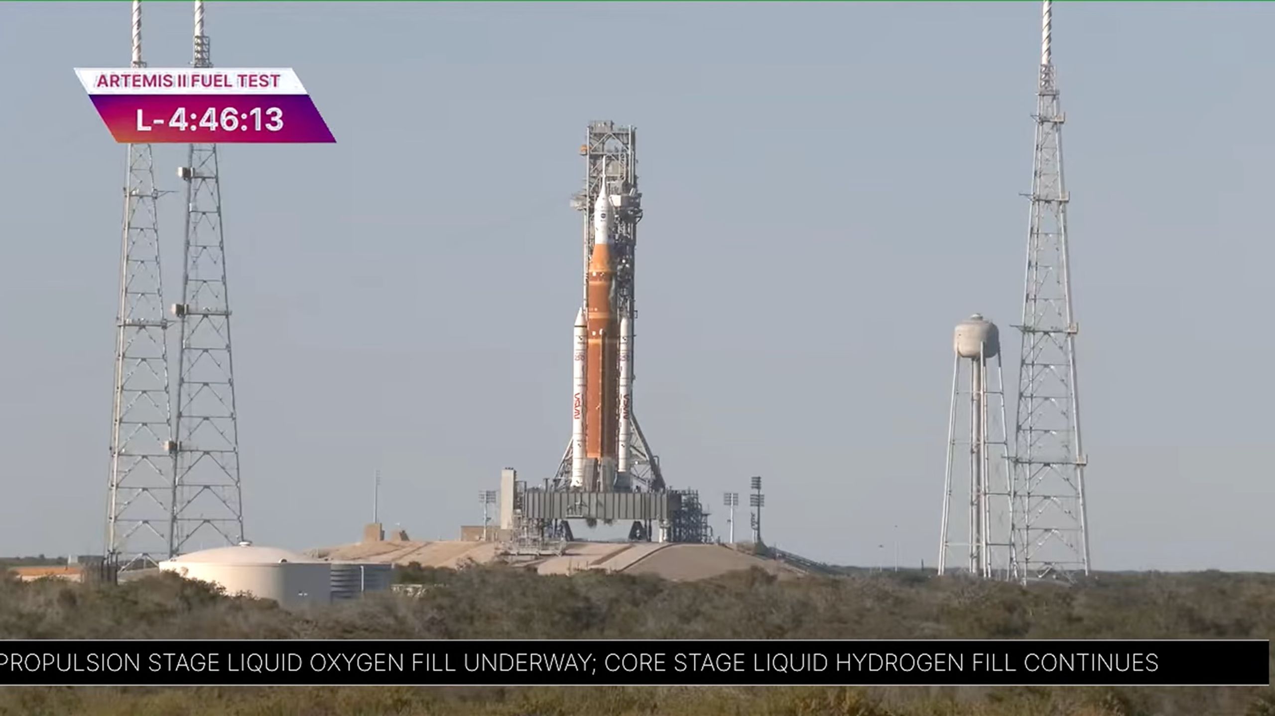 NASA fuels up giant Artemis 2 moon rocket. Yes, it's a little leaky. So is it ready to fly?