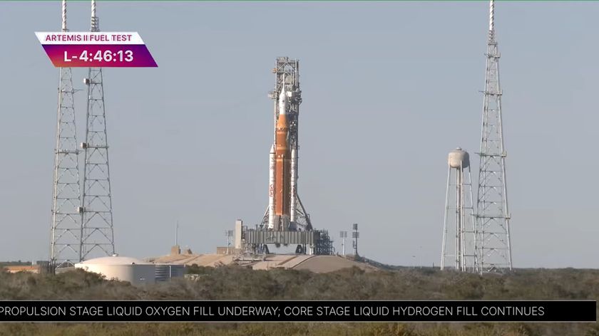 NASA fuels its Artemis 2 moon rocket during a crucial prelaunch test on Feb. 2, 2026.