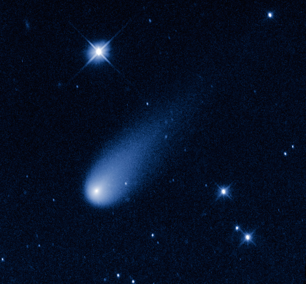 The Hubble Space Telescope captured this view of Comet ISON, C/2012 S1 (ISON), on May 8, 2013.