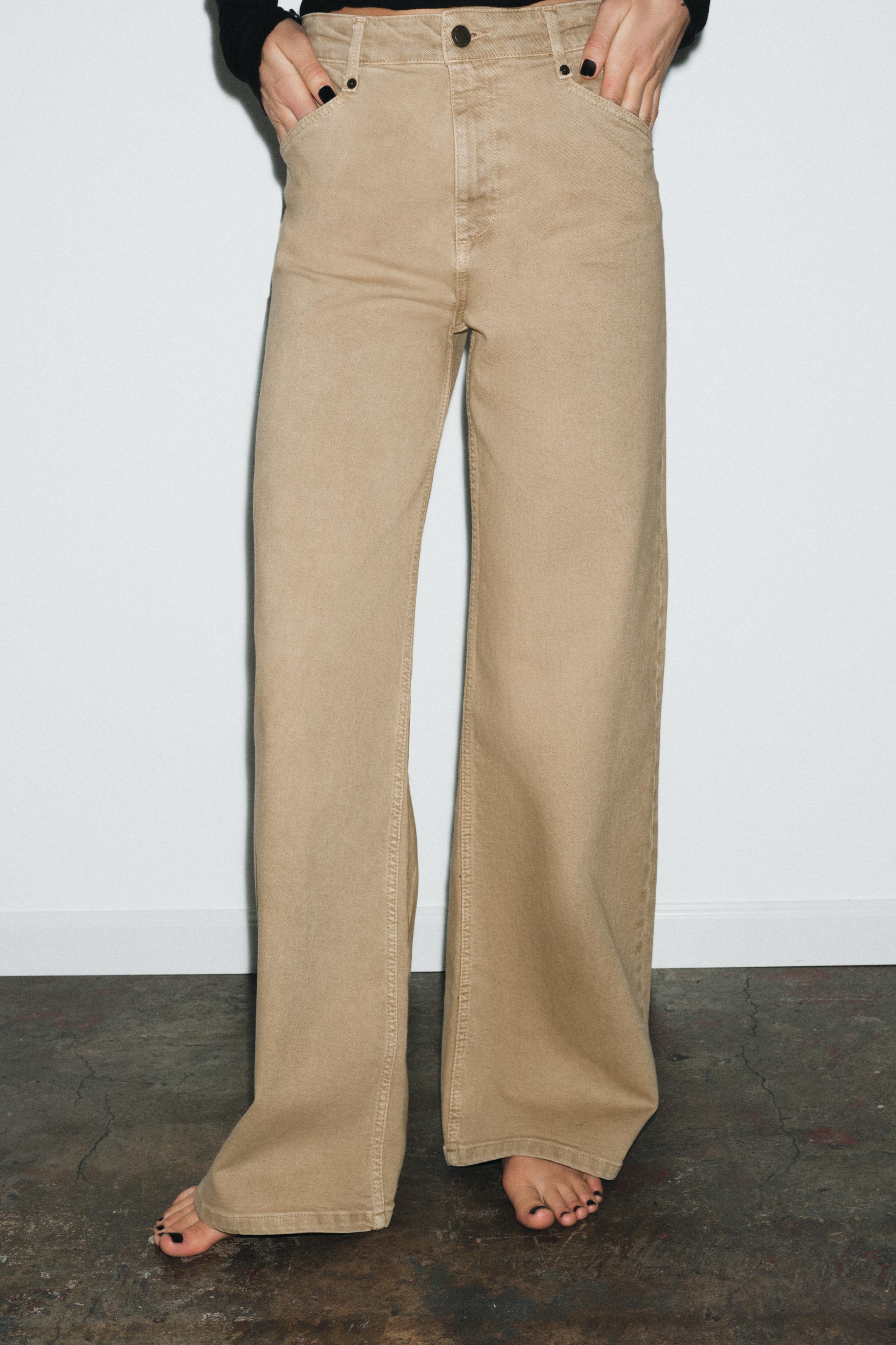 Zw Collection High-Waist Wide Leg Jeans