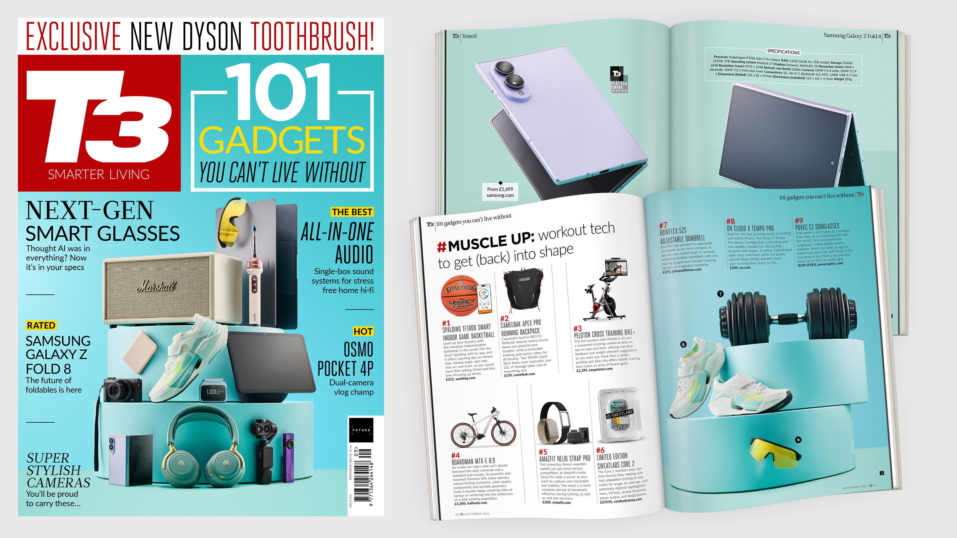 The latest issue of T3 magazine