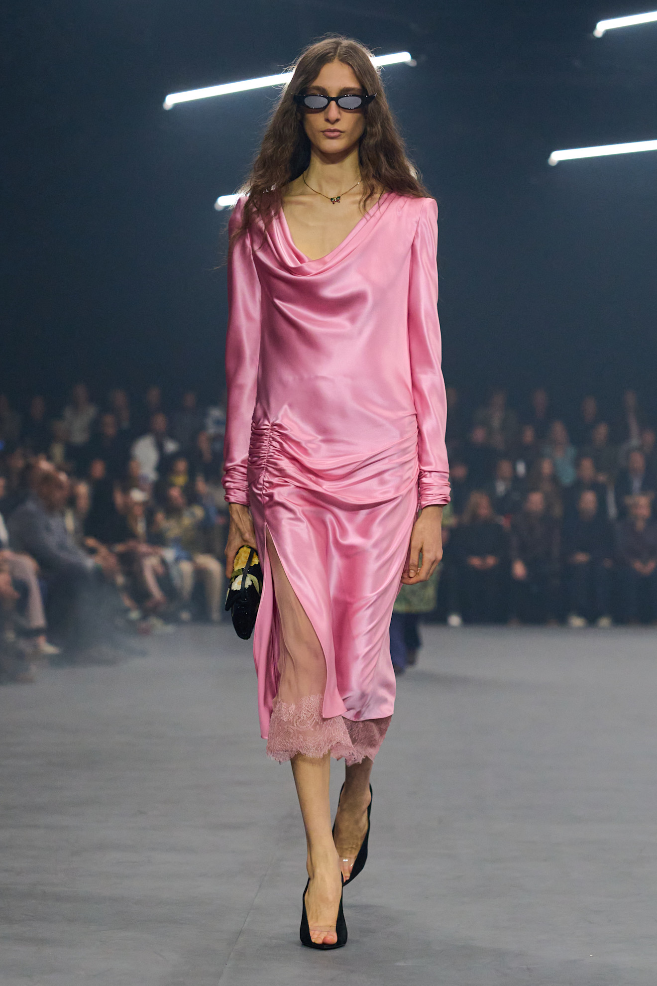 Colorful maximalism at valentino spring 2026.