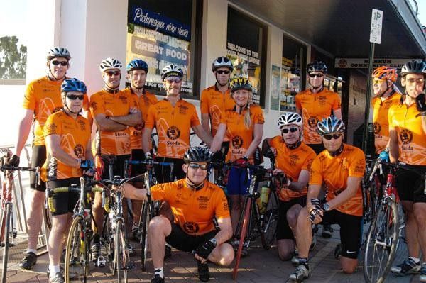 Say Cheese - riders pose