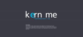 Kern Type homepage