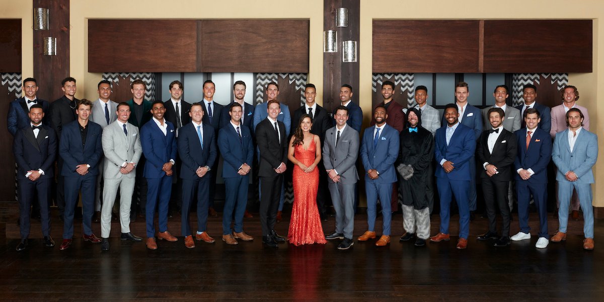 The Bachelorette Katie Thurston and all Season 17 cast press shot