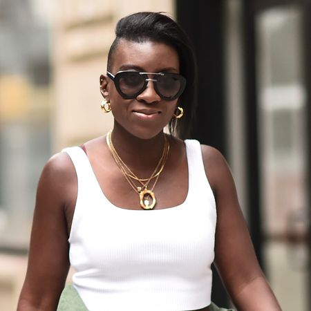 Nikki Ogunnaike at Fashion Month 