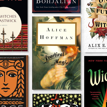 a collage of book covers of the best books about witches