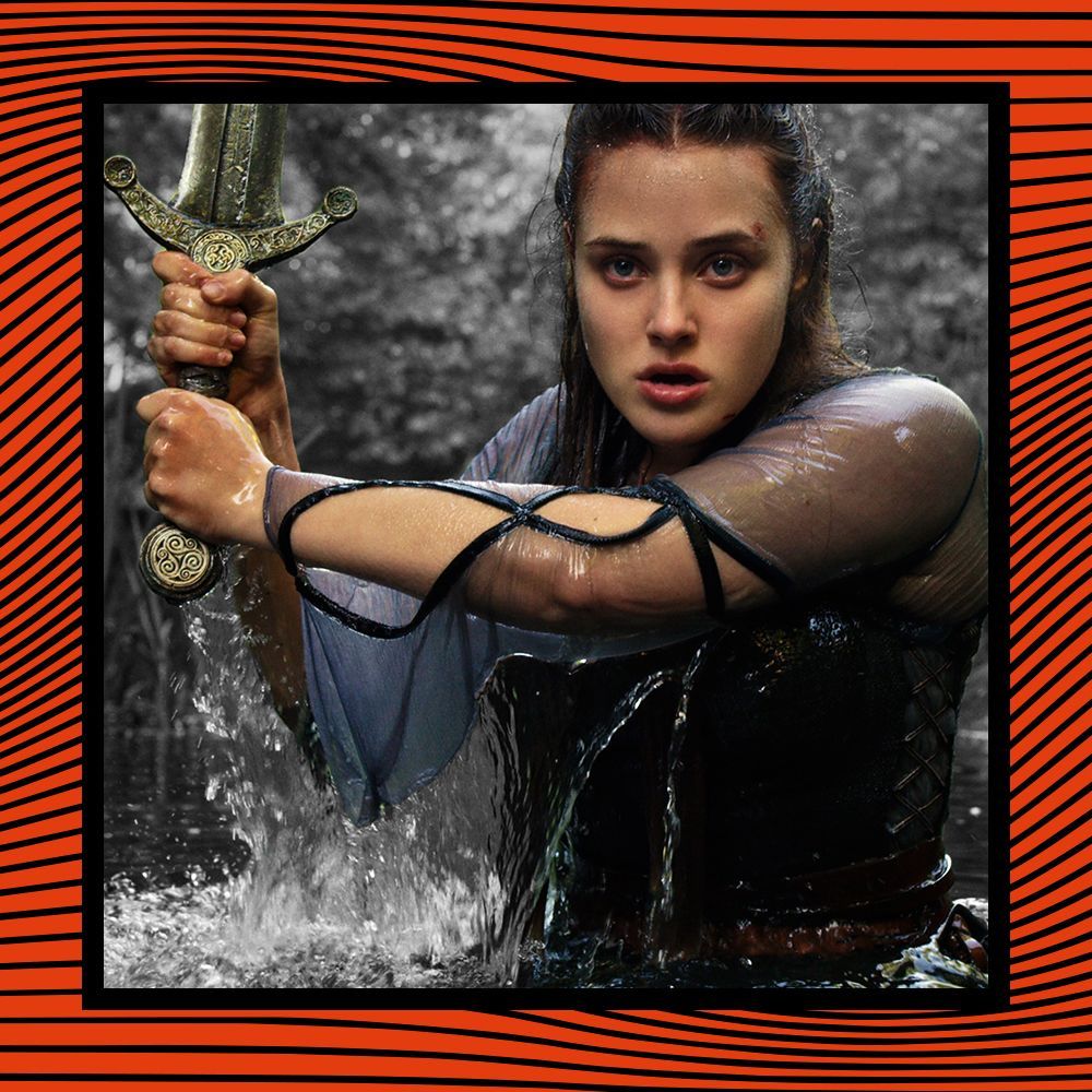 Katherine Langford Netflix 'Cursed' Interview | Marie Claire