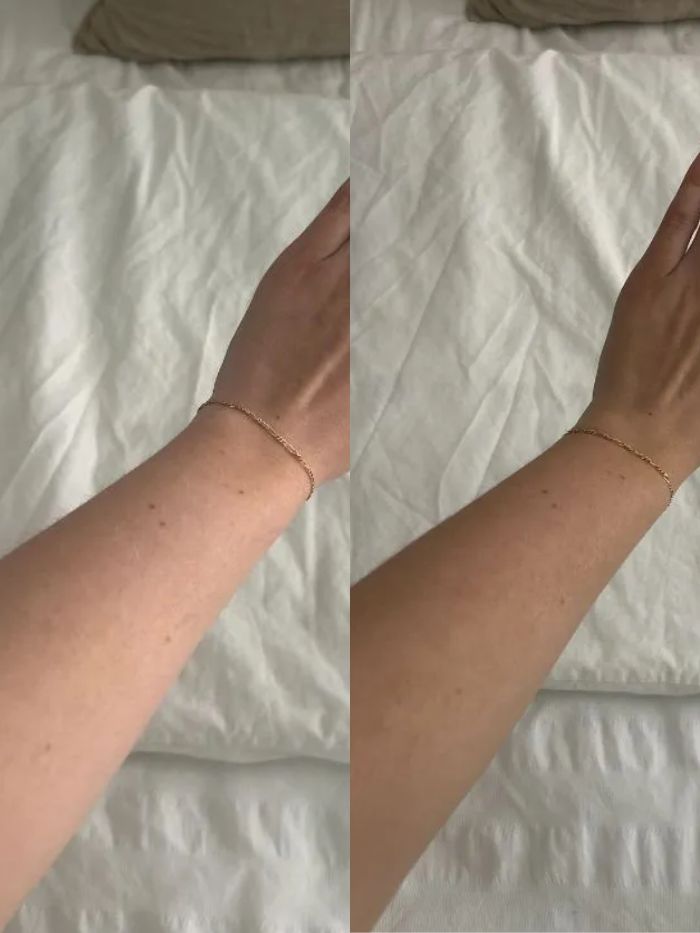 Junior beauty editor Grace Lindsay is using St. Tropez Express