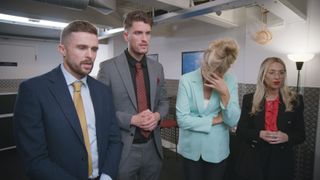 The Apprentice candidates looking embarrassed in week 3.