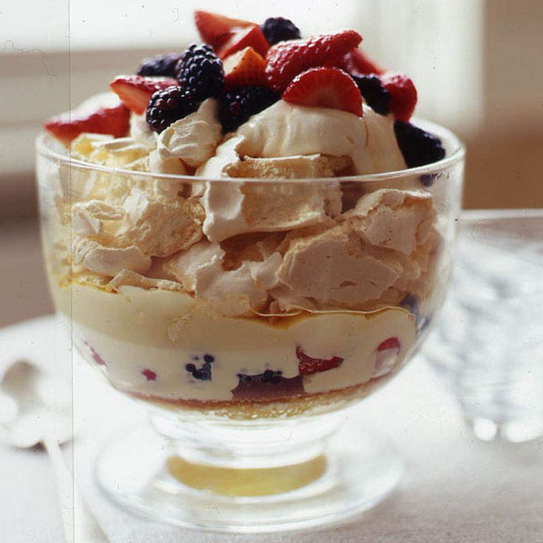 Strawberry Liqueur Trifle-recipes-woman and home