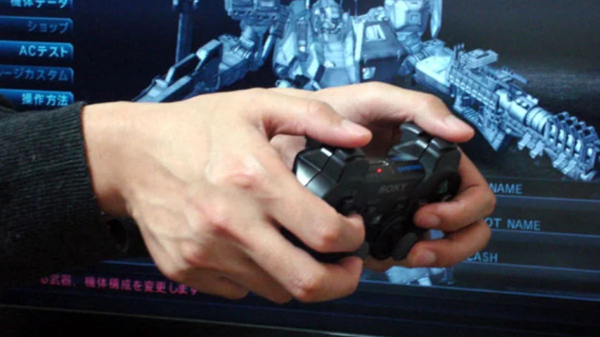 The legendary Armored Core controller grip