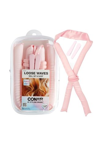 Conair Loose Waves Satin Heatless Curls Set