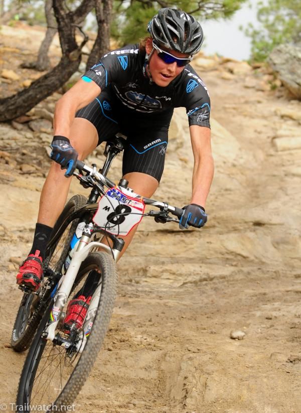 Newly named Olympian Sam Schultz (Subaru-Trek)