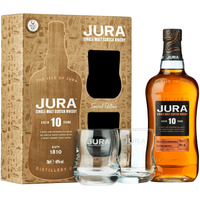 Jura 10 Year Old Single Malt with 2 Glasses:&nbsp;was £40.00, now £28.99 at Amazon