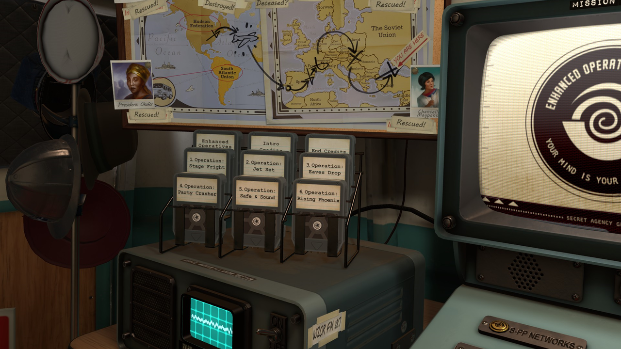 Pimax Crystal detail shot from I Expect You To Die 2 PCVR