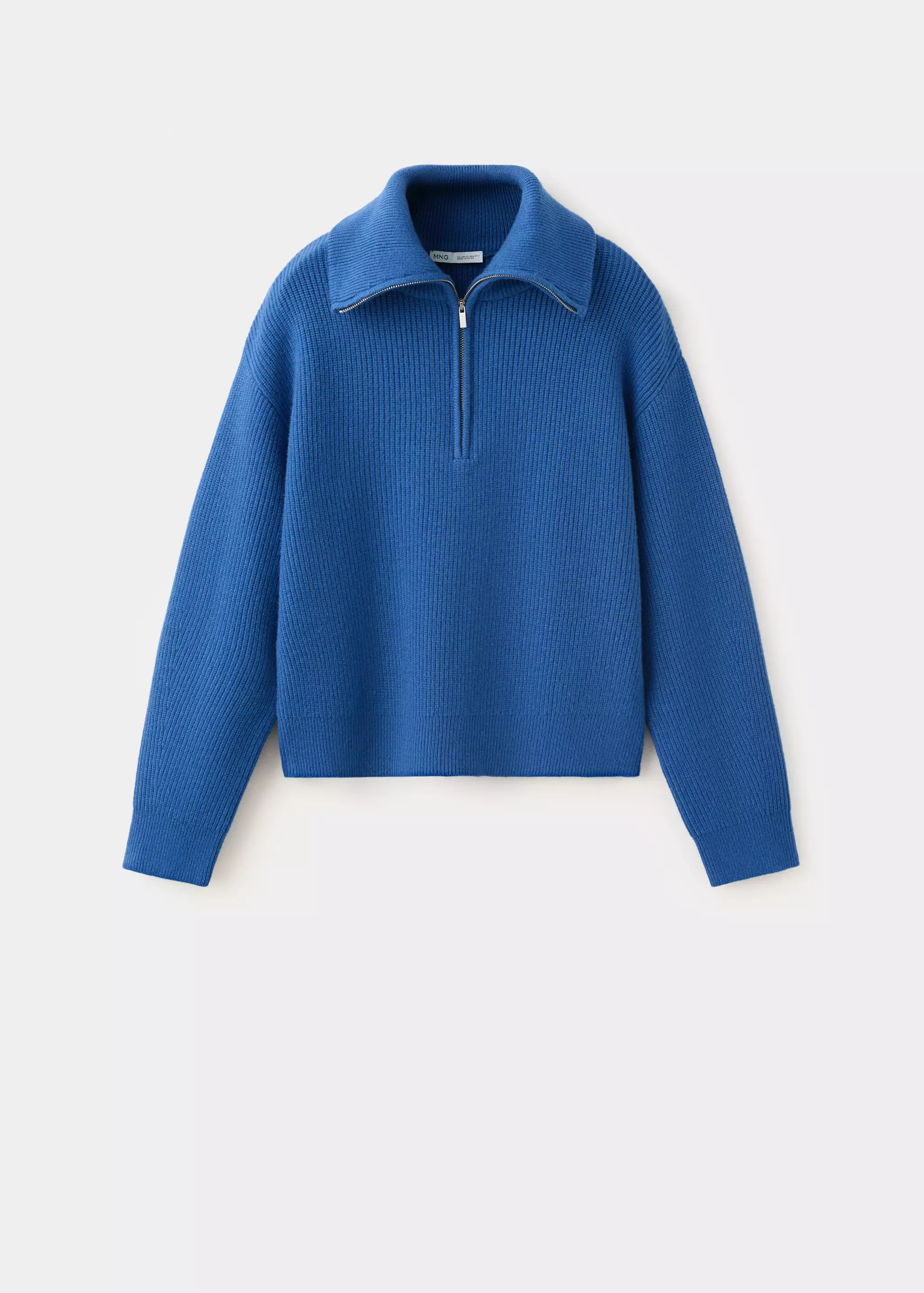 Ribbed Zip-Up Sweater - Women | Mango Usa