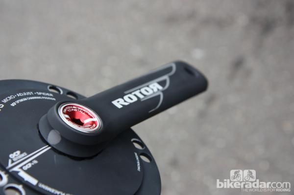 Rotor claims the new Flow cranks will save 22-26 seconds over a full Ironman bike leg.