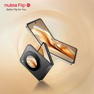 Nubia Flip 5G screen and back