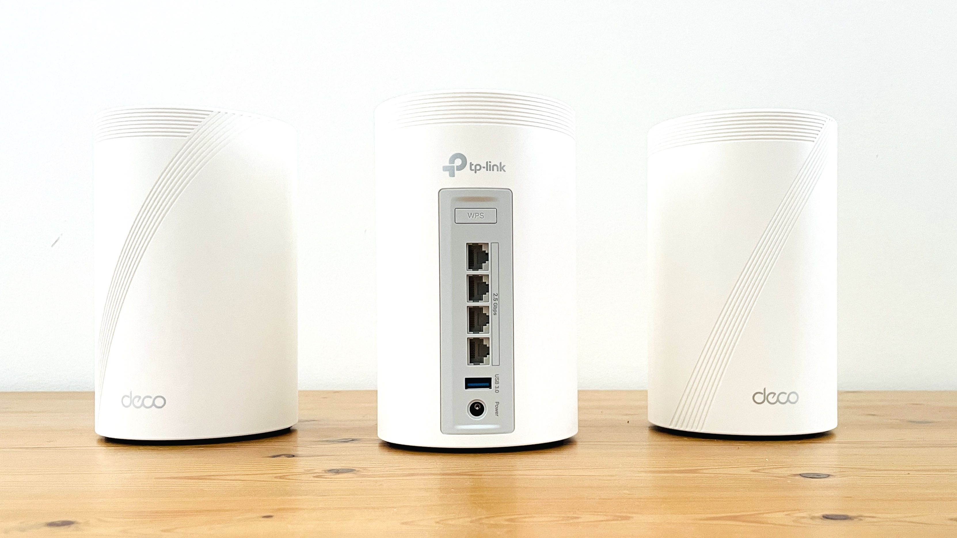 TP-Link Deco BE63 - 3 devices showing ports