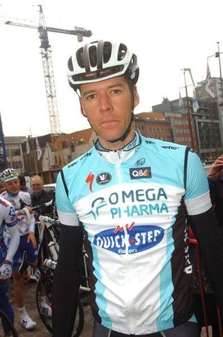 Stijn Vandenbergh (Omega Pharma-QuickStep) at the start