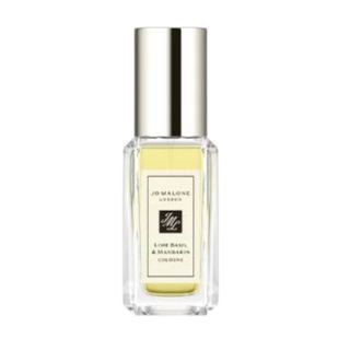 A press shot of the Jo Malone London Lime Basil & Mandarin Cologne 9ml on a white background