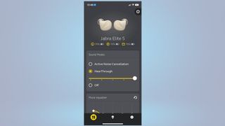 Jabra Sound+ app screenshot