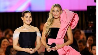 America Ferrera and Margot Robbie at the 2024 SAG Awards