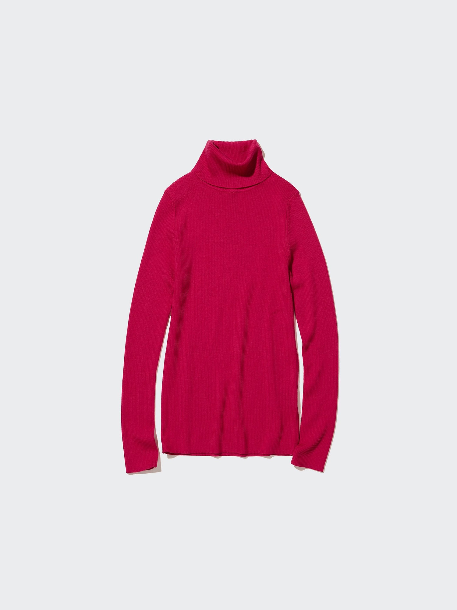 100% Merino Ribbed Turtleneck Jumper