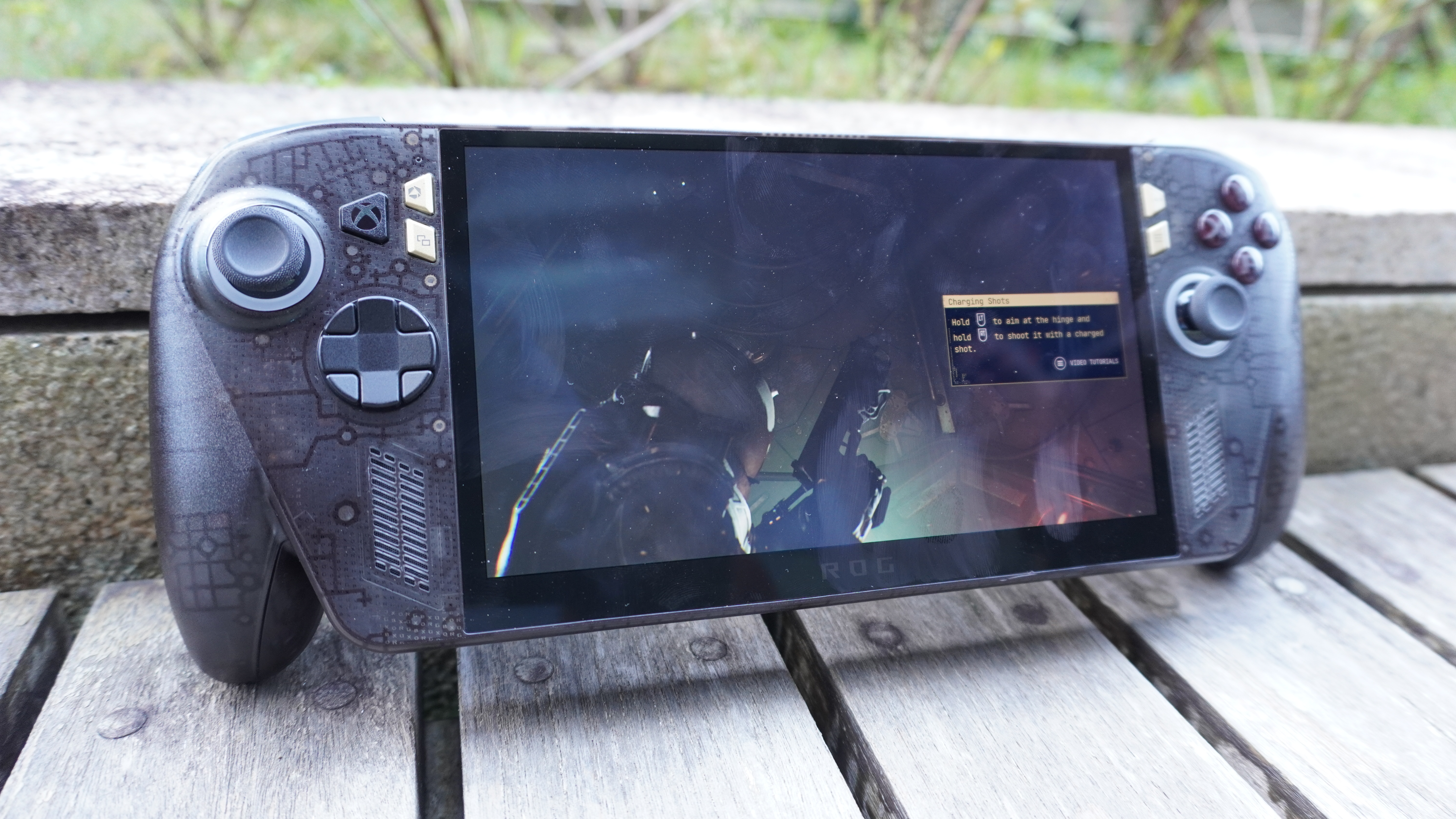 Playing Cronos: The New Dawn on the Asus ROG Xbox Ally X20