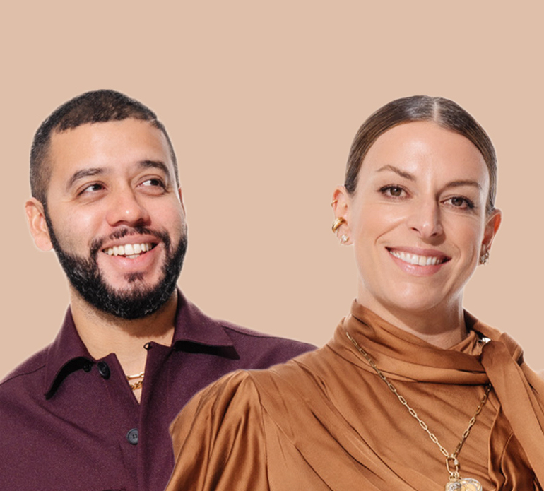 Monica Santayana and Ronald Alvarez