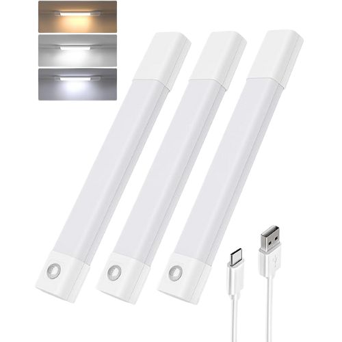 Amazon, Ezvalo 3 Pack Motion Sensor Light Wireless Under Cabinet Lighting
