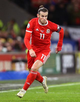 Gareth Bale in action for Wales (Nigel French/PA)