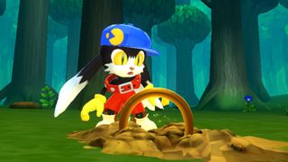 Klonoa discovers the wind ring 