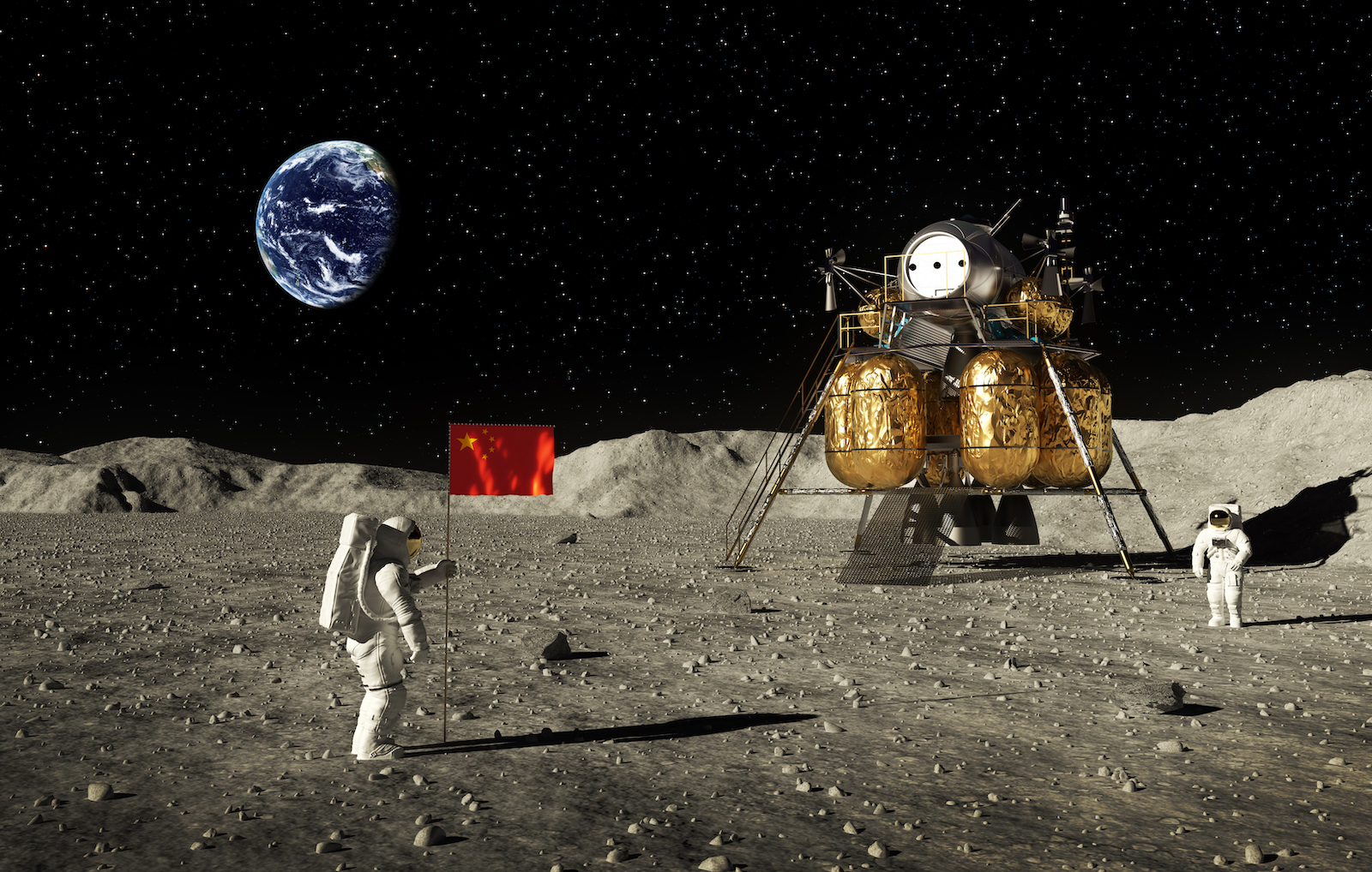 Is China buying the moon?