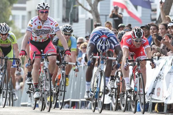 Down to the wire as Brad Huff (Jelly Belly) pips Justin Williams (Cash Call Mortgage) and third place Ben Swedberg (Cal Giant.)