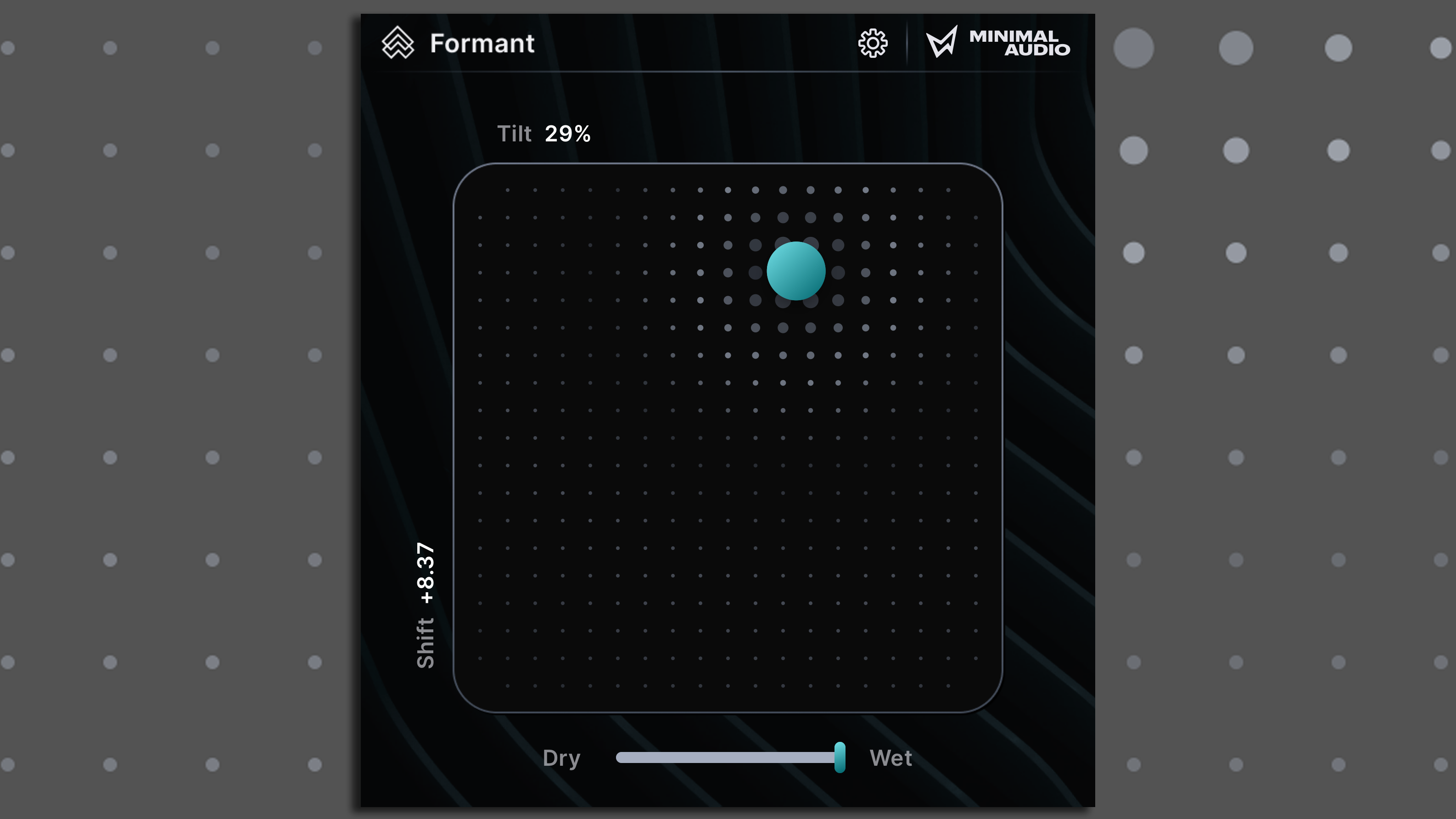 minimal audio plugin