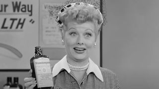Lucy Ricardo in Vitameatavegimin commercial episode of I Love Lucy