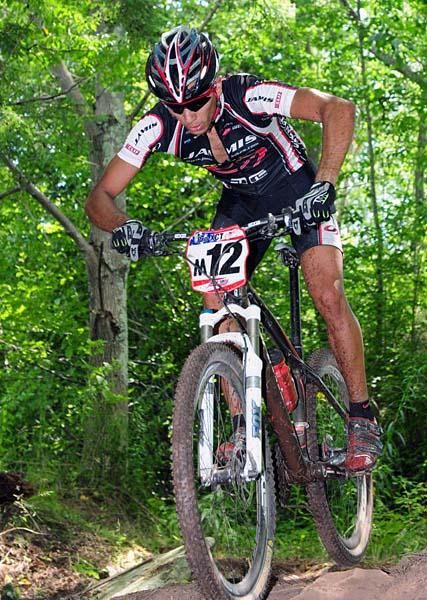 Rotem Ishay (Team Jamis) rides to another top ten finish.