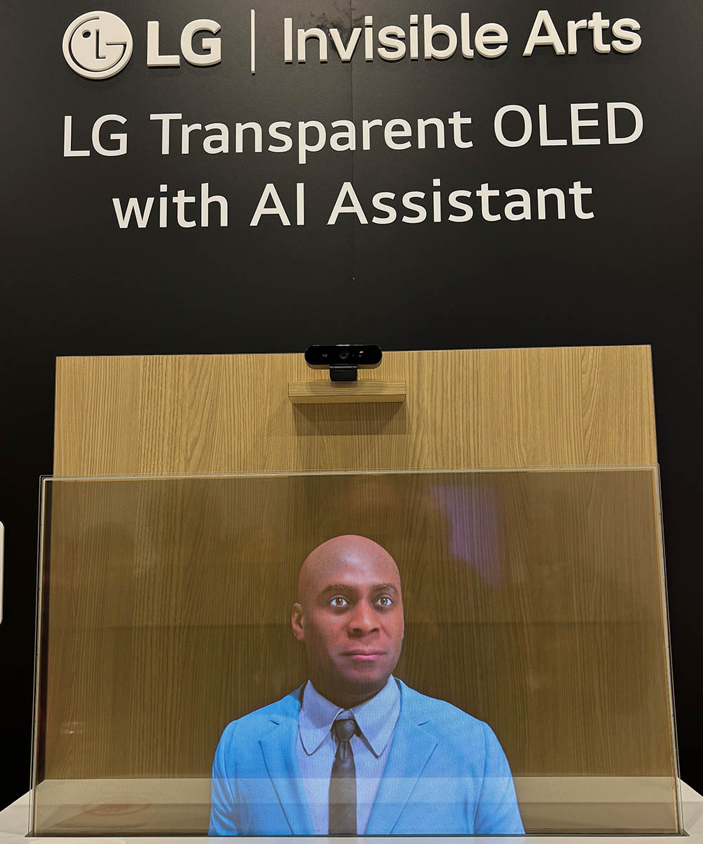 AI Assistant at LG's InfoComm 2025 Booth