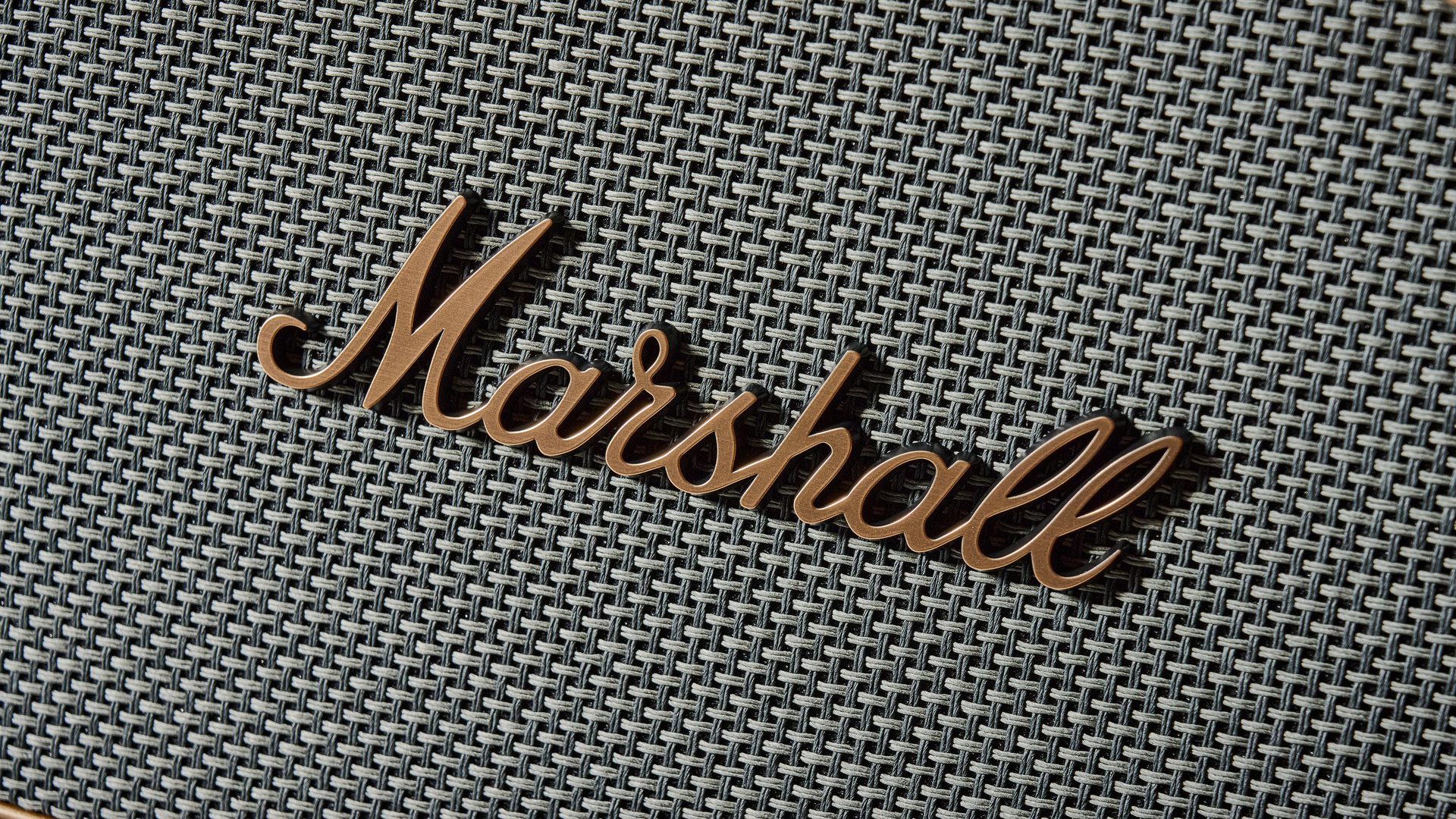Marshall logo on the Marshall Stanmore IV