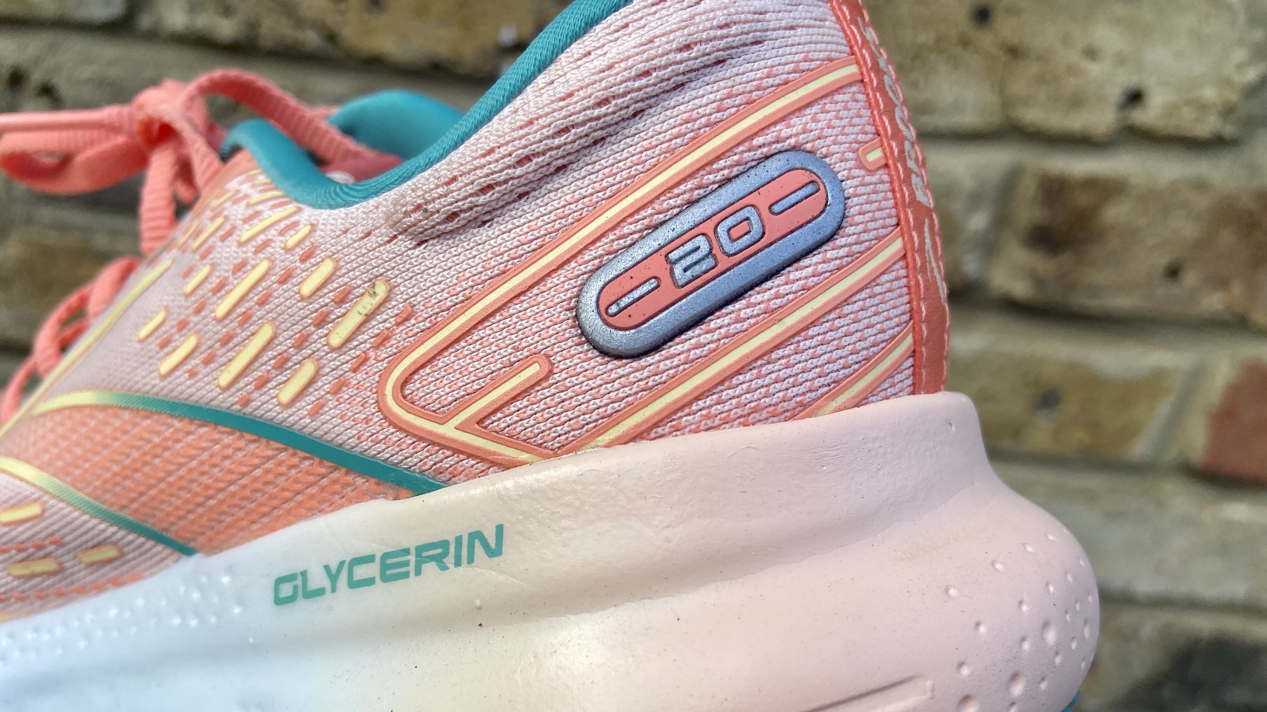 a photo of the midsole of the Brooks Glycerin 20