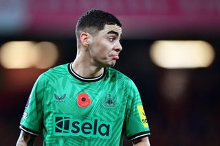 Miguel Almiron of Newcastle United during the Premier League match against Bournemouth, November 2023