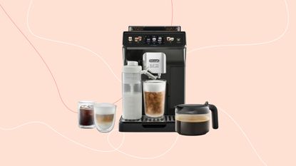 The De'Longhi Eletta bean to cup coffee machine