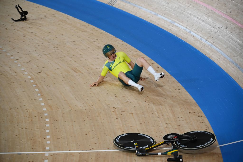 18: It was not our handlebar in Australian Olympic Team crash | Cyclingnews
