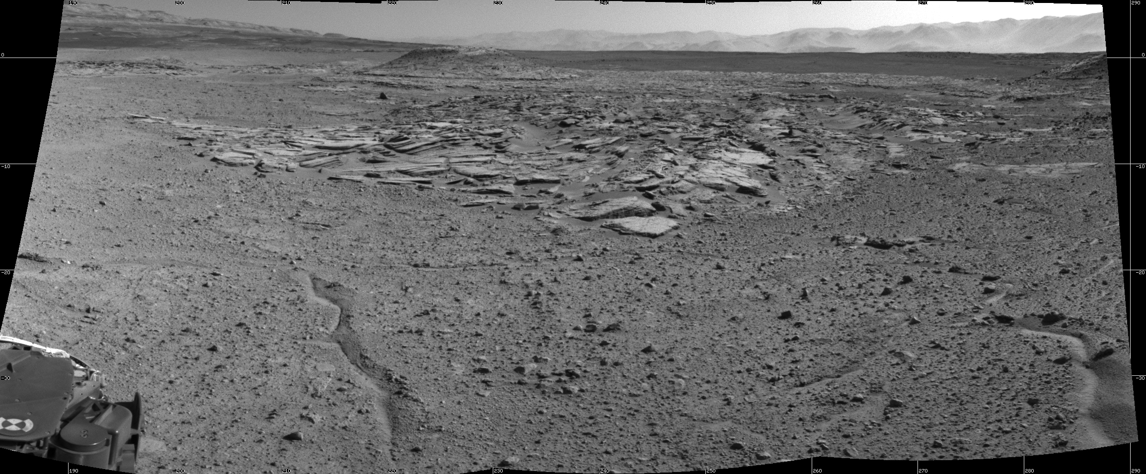 Curiosity&#039;s View From Arrival Point at &#039;The Kimberley&#039; Waypoint 