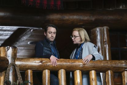 Kieran Culkin, J. Smith-Cameron HBO Succession Season 2 - Episode 6, Roman and Gerri