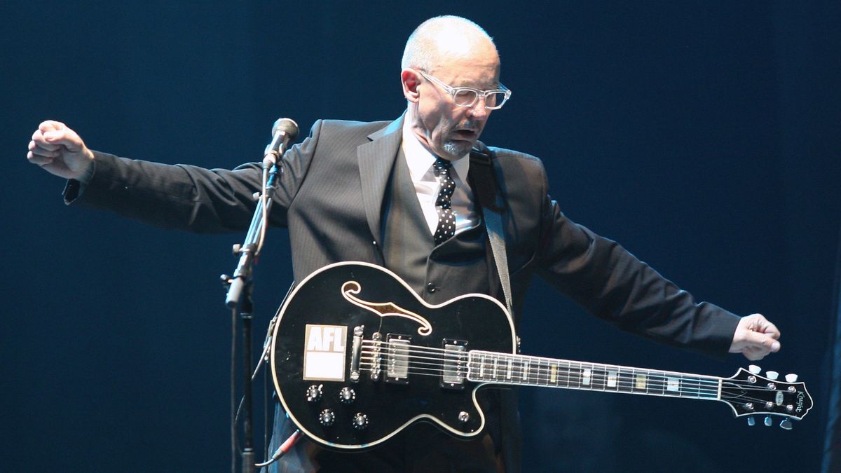 Andy Fairweather Low supports Eric Clapton at the Cardiff C.I.A on May 14, 2011 in Cardiff, Wales.