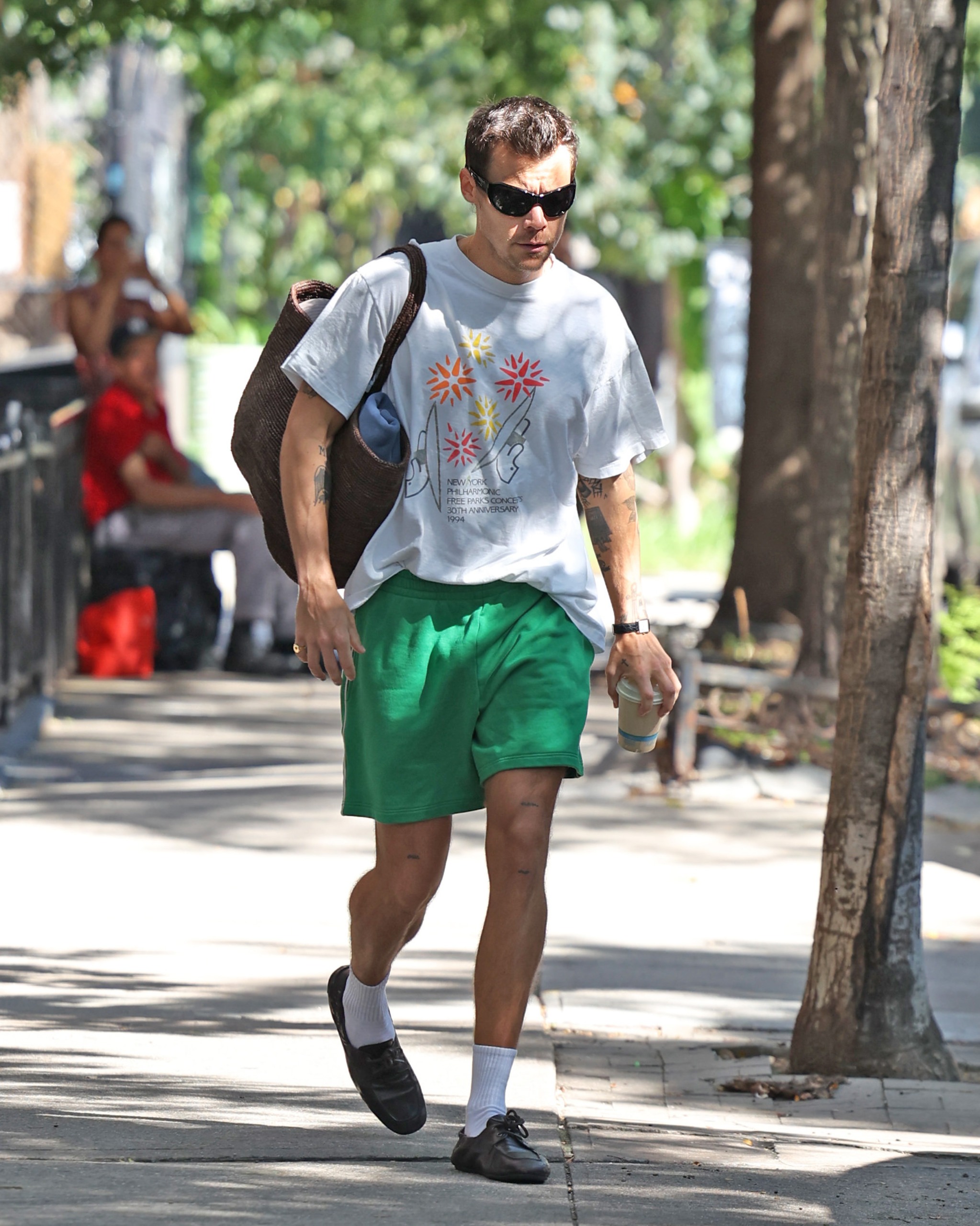 Harry Styles wore the boat shoe trend in NYC in August 2026